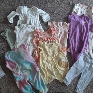 Kids Matching Set - White and Yellow